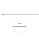 Zilveren ketting slang rond 1,2 mm