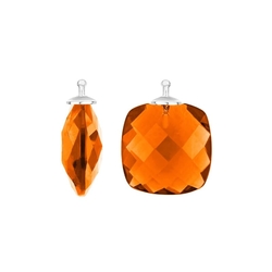 Heide Heinzendorff oranje aanhangers E50 kleur 68 zilver stokje