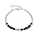 Coeur de Lion armband 2036-30-1316 Amulet Modern Future Gold Black