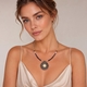 COEUR de LION 2036-10-1316 Amulet Modern Future Gold Black