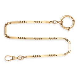 Gouden horlogeketting Nederland art deco