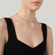 Giovanni Raspini hartjes ketting 43 cm