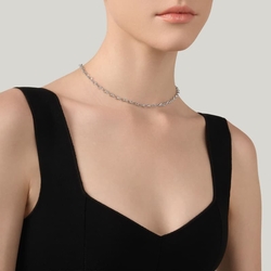 Giovanni Raspini hartjes ketting 43 cm
