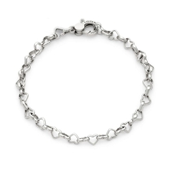 Giovanni Raspini armband Hearts geschikt voor charms