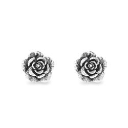 Giovanni Raspini zilveren oorstekers Rose