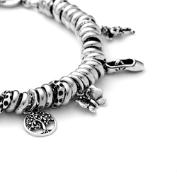 Giovanni Raspini zilveren mini charm vlinder