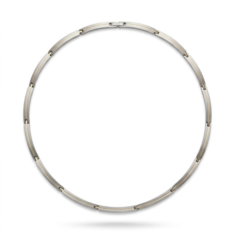 BOCCIA Titanium ketting 08017-02 bicolor
