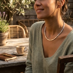BOCCIA Titanium ketting 08017-02 bicolor