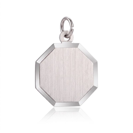 SOS hangertje zilver