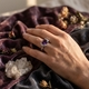 witgouden ring amethist en briljanten
