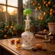 Antieke Franse opaline parfumflacon circa 1870-1890