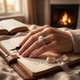 Witgouden ring met parel en briljanten