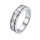 Witgouden ring met diamanten