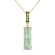 Superoro gouden hanger peridot preniet