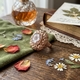 Rosé ring met bloem camee Diluca