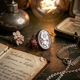 Rode ring met camee bloem van Diluca Cameo