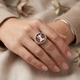 Zilveren ring camee Tinkerbel Cameo Italiano