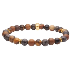 Heide Heinzendorff armband tijgeroog jaspis hematiet