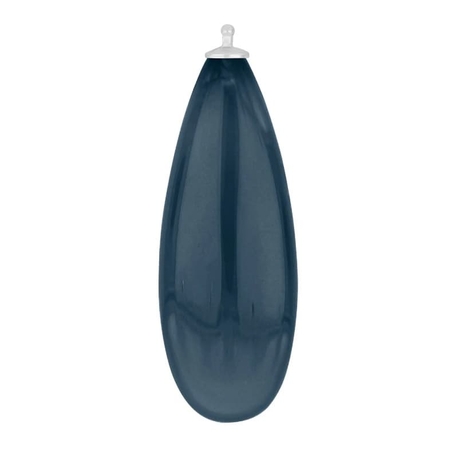 Heide Heinzendorff aanhanger donker blauw H40 zilveren stokje