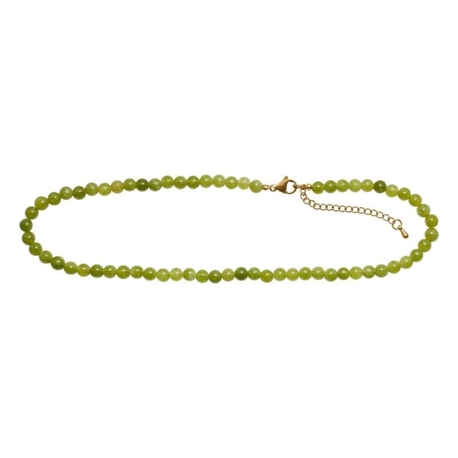 Heide Heinzendorff ketting groen sponskwarts