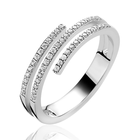 ZINZI zilveren ring zirkonia ZIR2727