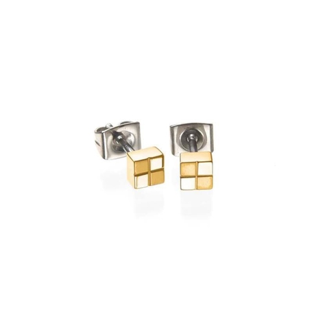 BOCCIA Titanium oorstekers  0518-04