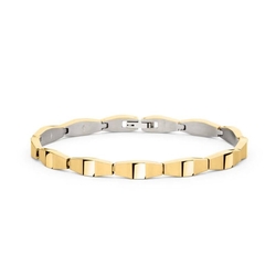 BOCCIA Titanium armband verguld 03076-02