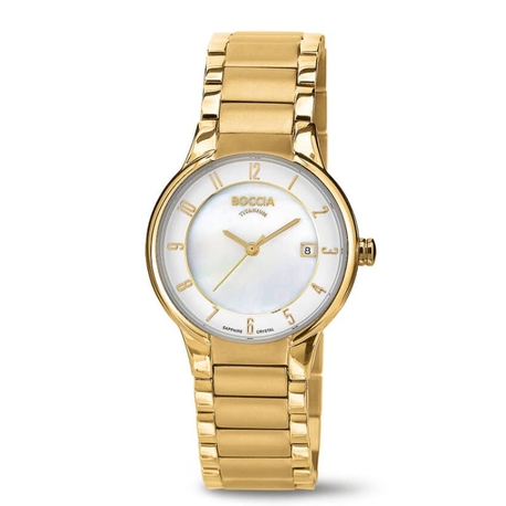 BOCCIA Titanium horloge 3301-03