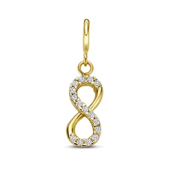 Amulett 9k bedel Infinity 11,5 mm