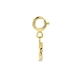 9k bedel cirkel 6 mm voor ketting en armband Amulett