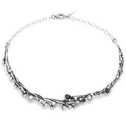 Giovanni Raspini zilveren Aura collier 12685