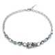 Giovanni Raspini zilveren blue jaguar collier