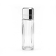 Antieke Art Deco parfumflacon kristal met zilver