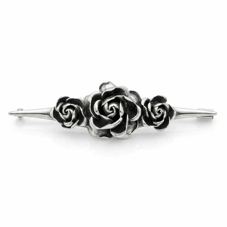 Vintage bloem broche Reggers Amsterdam ± 1930