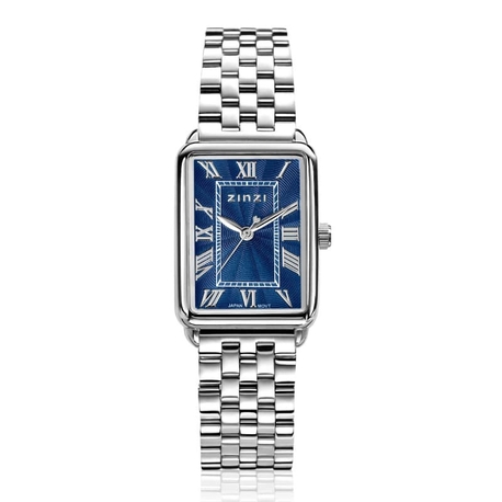 ZINZI elegance horloge blauwe wijzerplaat  ZIW1955