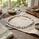 Heide Heinzendorff collier apetiet, peridot, amethist, amazoniet