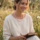 Heide Heinzendorff collier rozenkwarts, aventurijn, sponskwarts