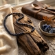 Heide Heinzendorff collier blauw sponskwarts