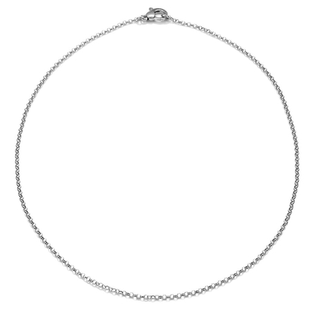 Giovanni Raspini zilveren basis ketting