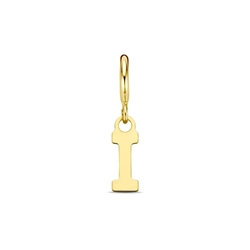 Amulett 9k slotbedel letter I