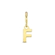 Amulett 9k slotbedel letter F