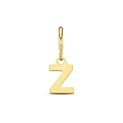 Amulett 9k slotbedel letter I