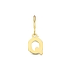 Amulett 9k slotbedel letter Q