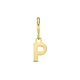 Amulett 9k slotbedel letter P