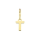 Amulett 9k slotbedel letter T