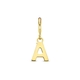 Amulett 9k slotbedel letter A