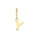 Amulett 9k slotbedel letter Y