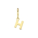Amulett 9k slotbedel letter H