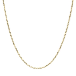 9k collier ankerschakel 40-45-50 cm Amulett serie