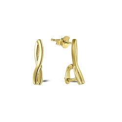 MY iMenso Carezza vergulde oorhangers Infi plano